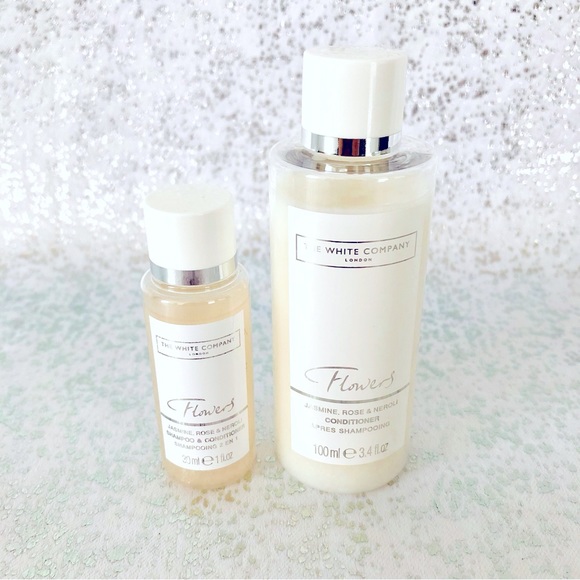 The White Company Hair 2pc Flowers By The White Company London Luxury Hair Care Bundle Set